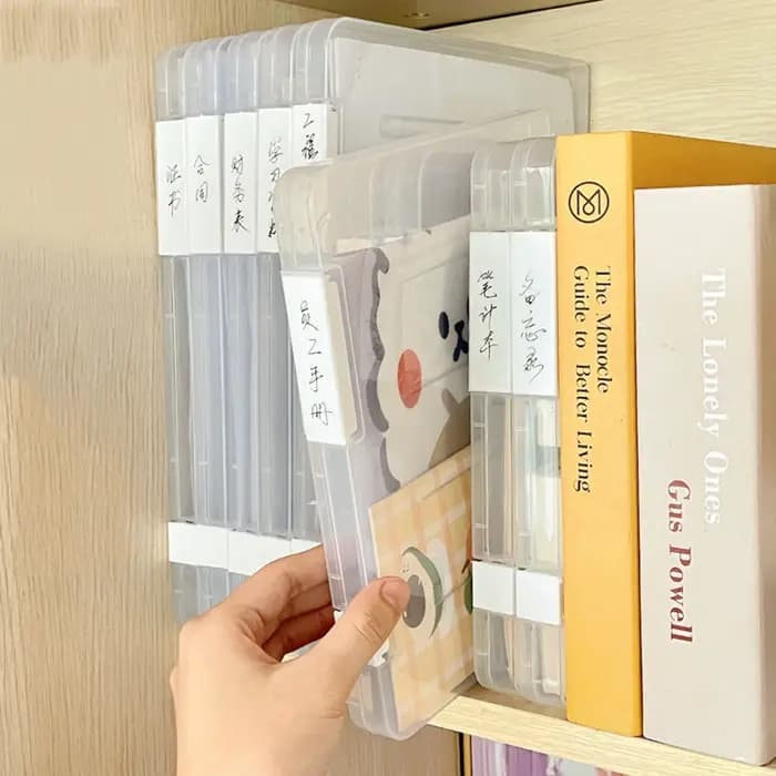 Organisateur de documents en plastique