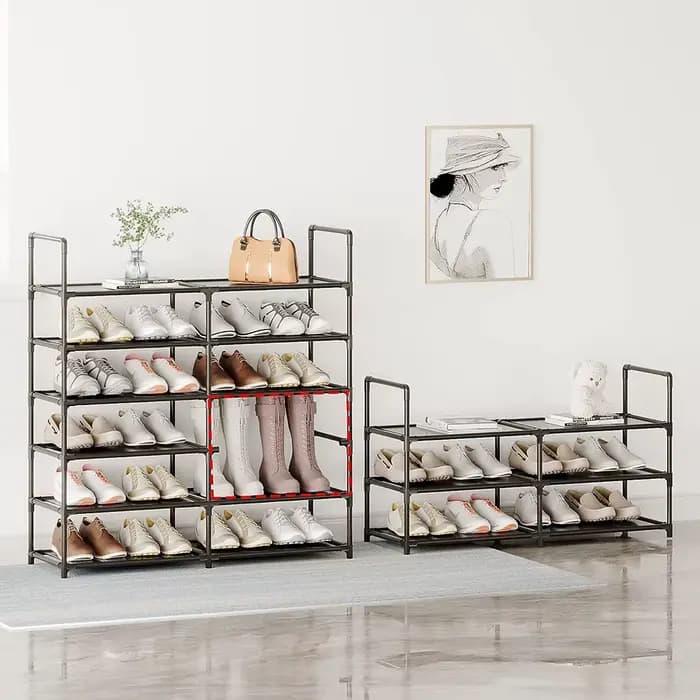 Étagère à chaussures à 3 niveaux