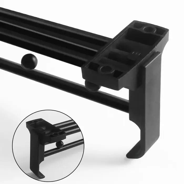 1 pièce Tringle de penderie rétractable et extractible pour vêtements