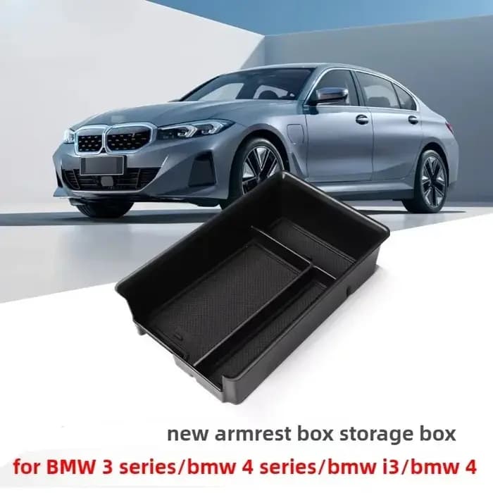 Boîte de rangement d'accoudoir intérieure pour BMW série 3 4 G20 G21 G28 2020 2021 2022 2023 2024 pour 320i 330i 430i