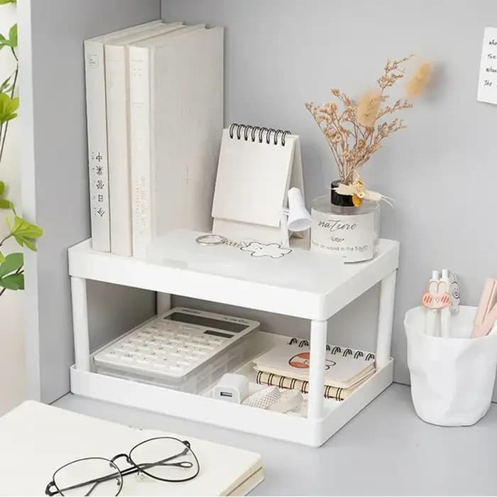 Étagères multifonctions étagère de rangement Double couche support