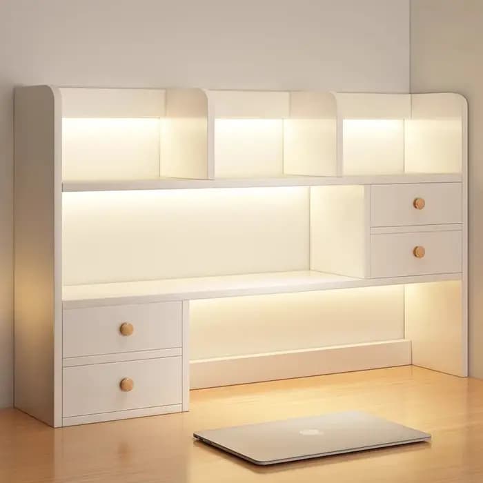 Nouvelle étagère de bureau multi-niveaux pour chambre