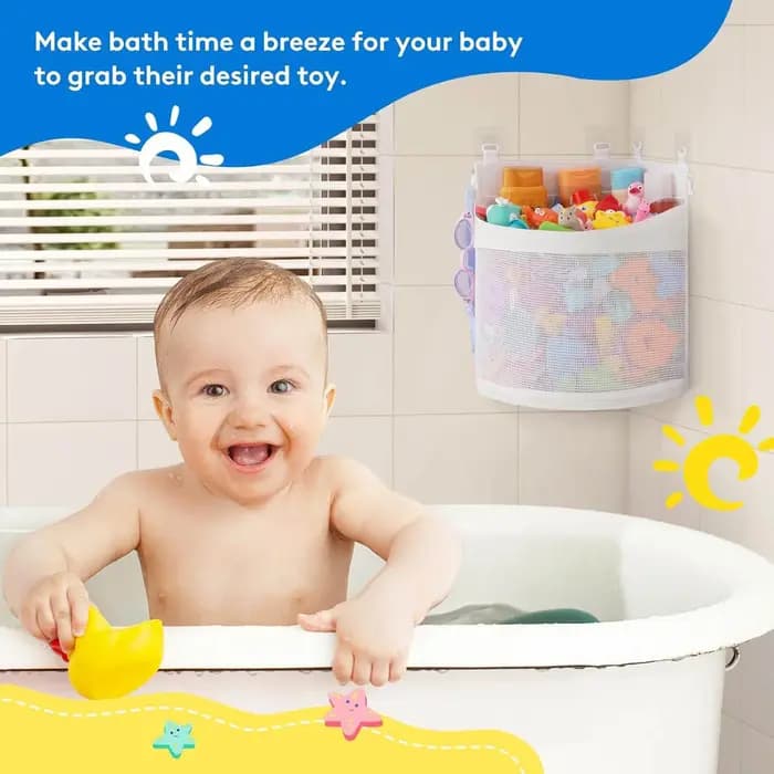 Sac de rangement pour jouets de bain pour enfants