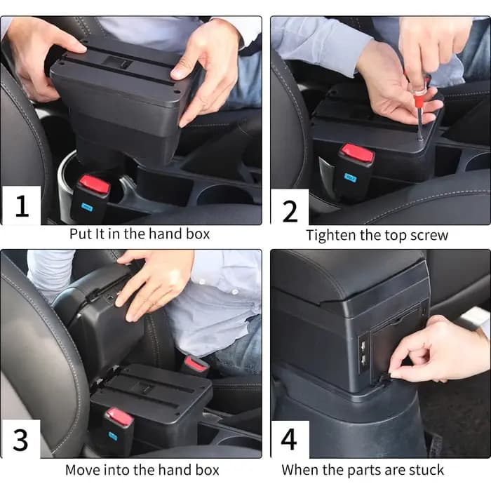 Boîte d'accoudoir de voiture pour Suzuki Swift