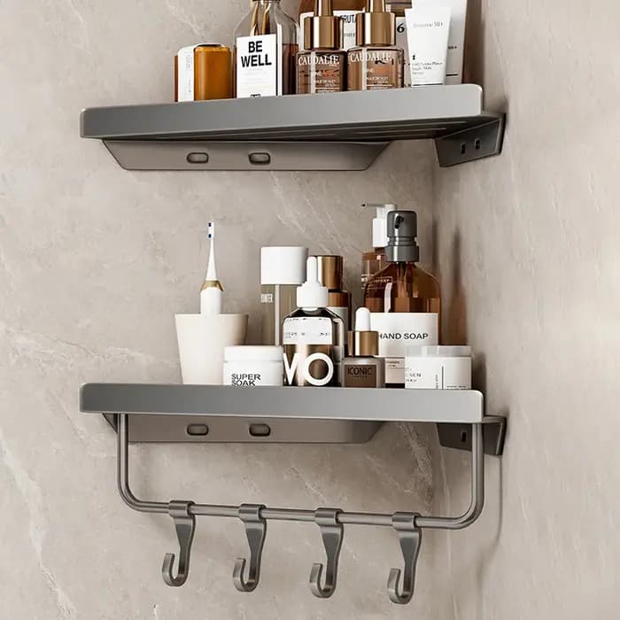 HOShelf-Étagère d'angle murale en alliage d'aluminium