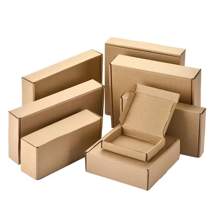 Boîtes en carton 5 pièces 20x20x10cm pour l'affichage au détail et l'emballage promotionnel