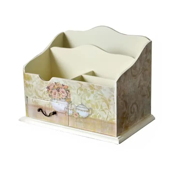 Boîte de rangement de cosmétiques style européen