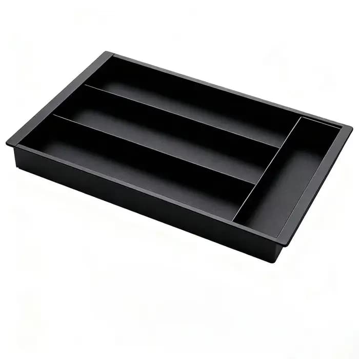 Boîte d'organisation divisée, plateau de rangement multifonctionnel pour la maison, plateau en plastique amovible, boîte de rangement télescopique créative pour tiroir