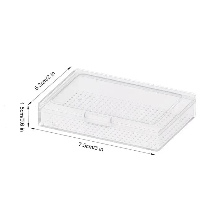Plateaux de rangement pour peinture diamant avec couvercles