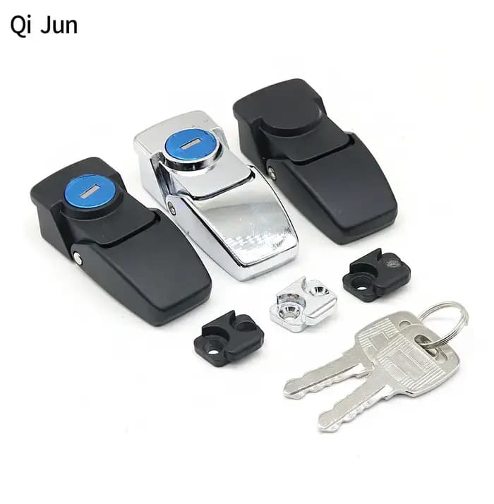 Boucle boîte mécanique serrure de porte d'armoire de distribution cachée petite