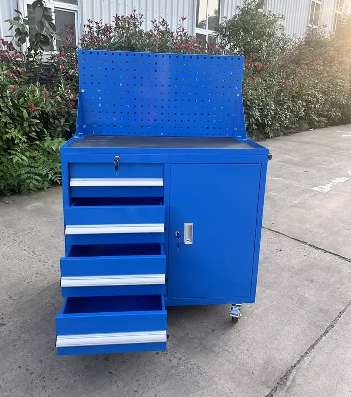 Camion de rangement multifonction pour pièces mobiles avec quatre tiroirs