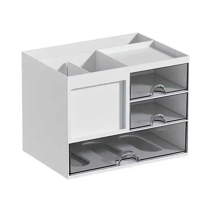 Boîte de rangement à tiroirs combinés de bureau