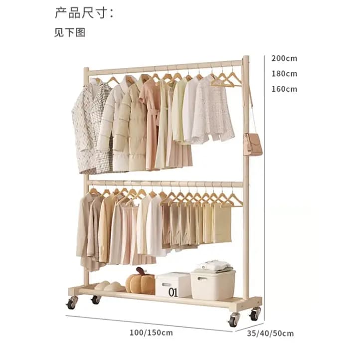 Porte-manteau d'entrée de style Japandi avec étagère murale de rangement pour vêtements et chapeaux