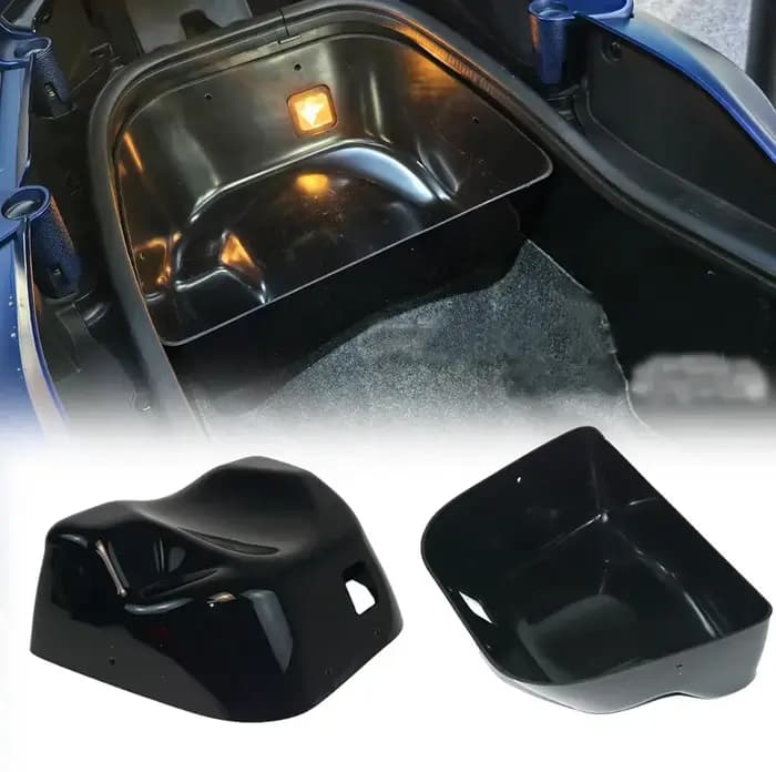 Boîte de rangement pour moto, accessoires stéréo 3D, seau de rangement noir pour TMAX 530 DX SX 2017
