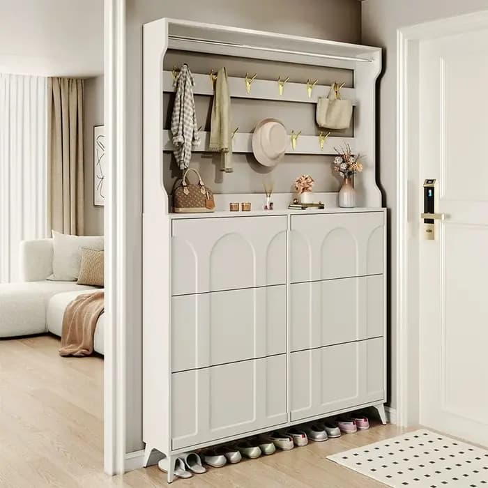 Meuble de rangement de luxe pour chaussures