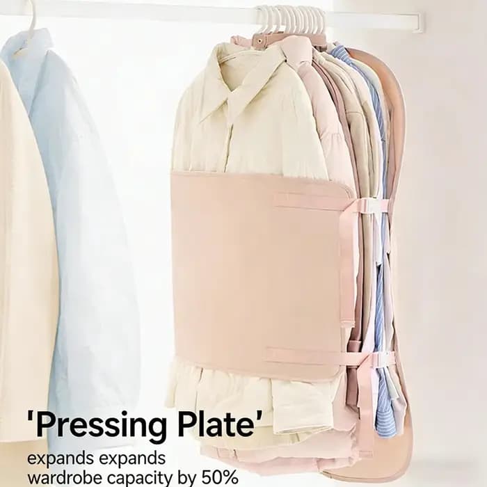 Housse de rangement compressible pour vêtements