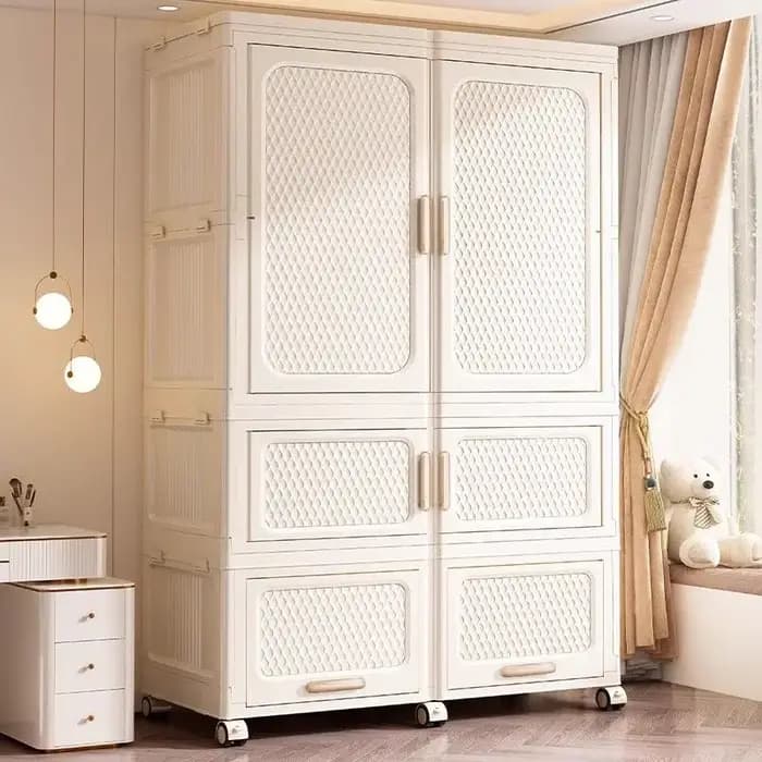 Support pliable armoire moderne gain de place organisateur femmes