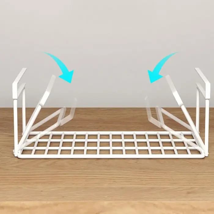 Organisateur de panier de rangement sous étagère