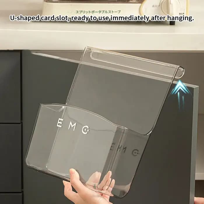 Support suspendu de porte d'armoire de cuisine