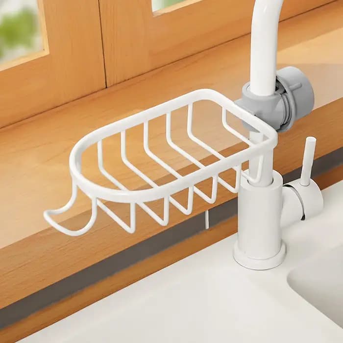 Étagère de panier en aluminium monocouche pour shampoing