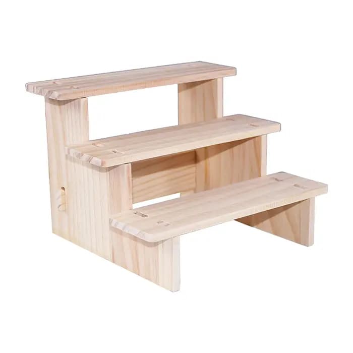 Présentoir Riser en Bois Rectangulaire