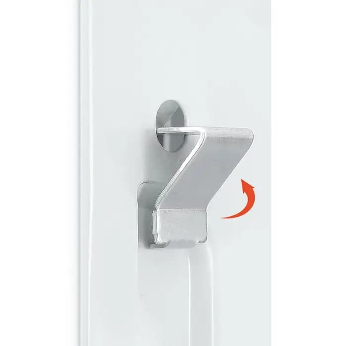 Clips d'étagère d'armoire en métal
