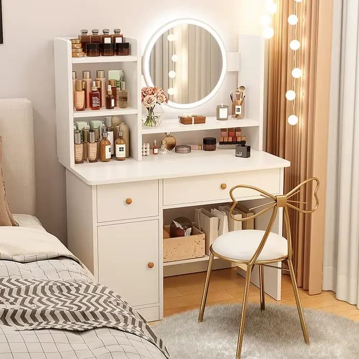 Commode de chambre à coucher moderne et simple avec rangement intégré