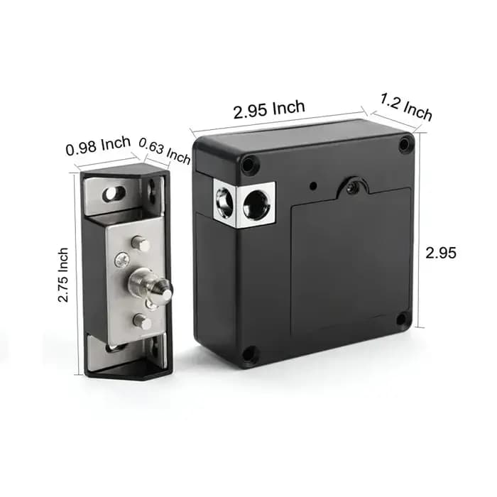 Serrure de tiroir intelligente Invisible électronique RFID 13.56MHz IC