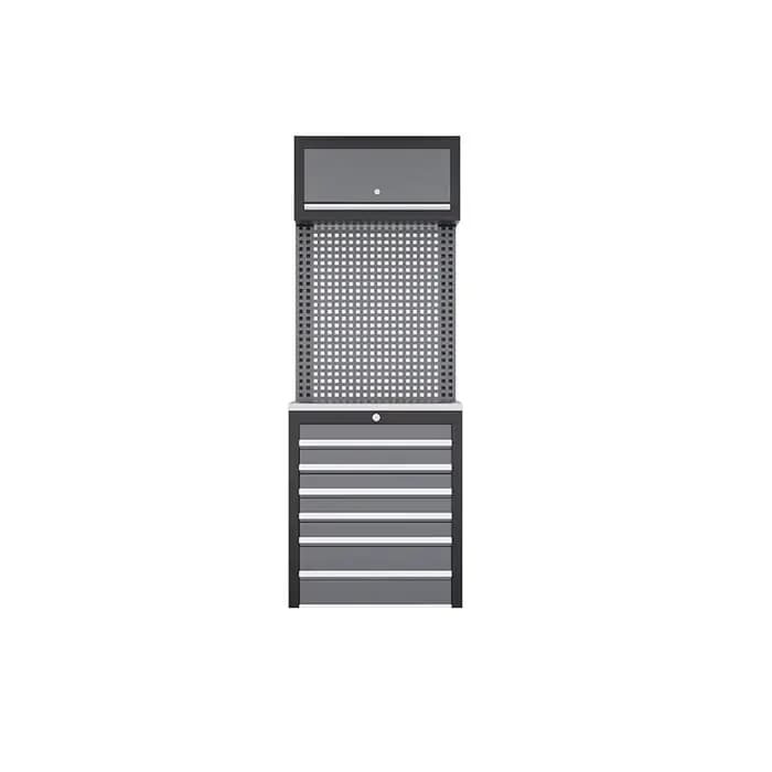 Armoire à outils modulaire avec établi pour garage et atelier