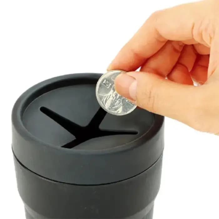 Boîte de rangement portable multifonctionnelle de conception ronde pour l'intérieur de la voiture