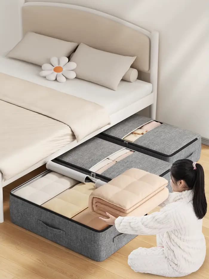Sac de rangement pour vêtements sous le lit de très grande capacité