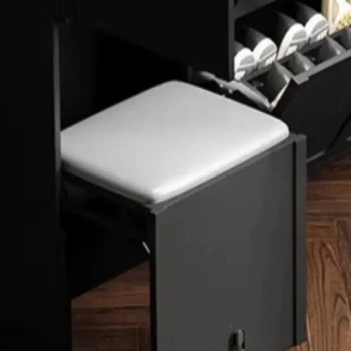 Meuble de rangement pour chaussures en bois pour enfants