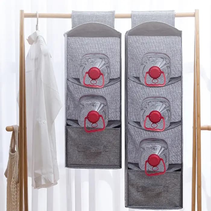 Sac de rangement suspendu pour armoire portable