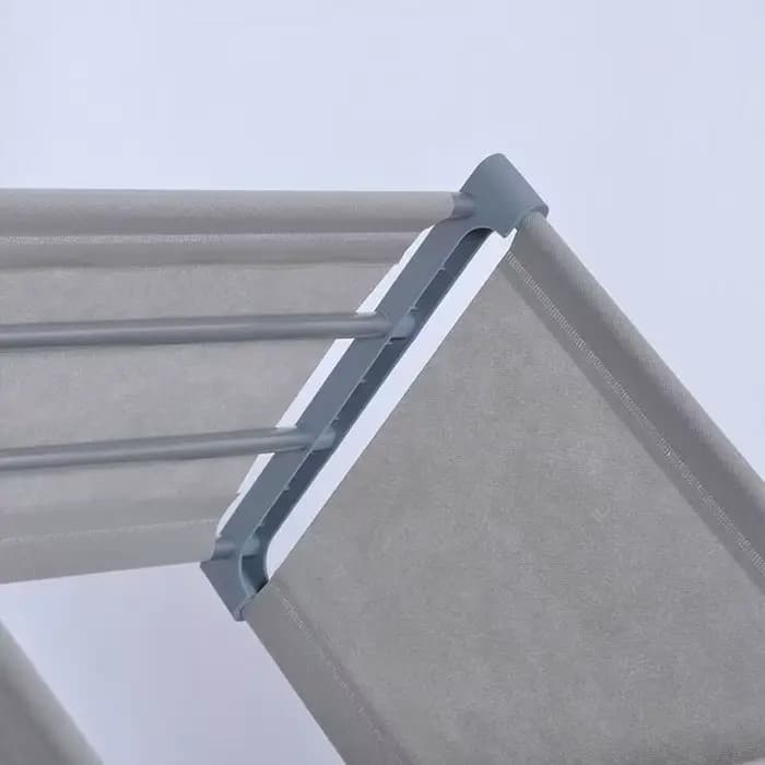 Étagère de rangement simple en métal multi-niveaux