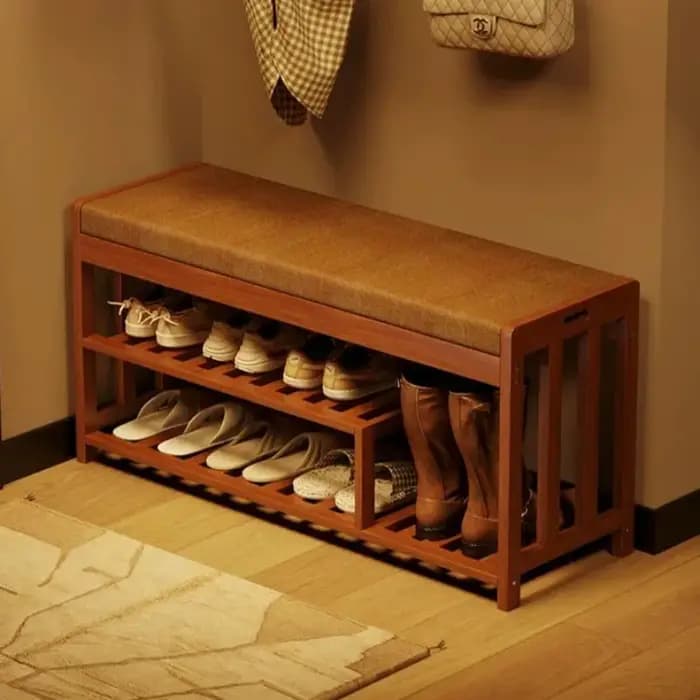Meuble à chaussures de luxe pour couloir étroit