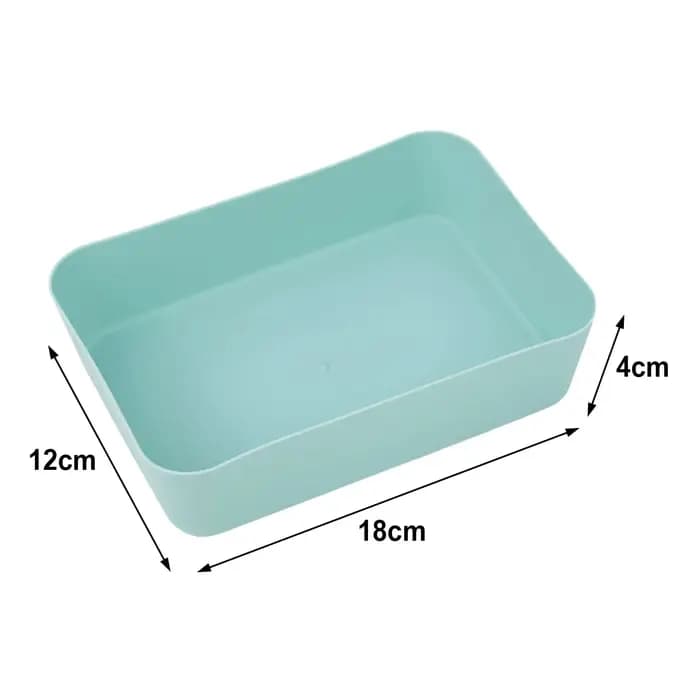 Petits organisateurs de tiroirs de bureau, boîte de rangement de séparation de tiroirs en plastique