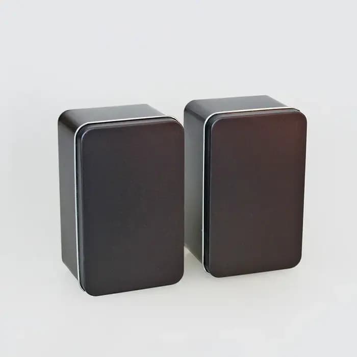 Boîtes de rangement en métal pour accessoires de bijoux, boîtes de thé, bonbons, chocolat, boîte en