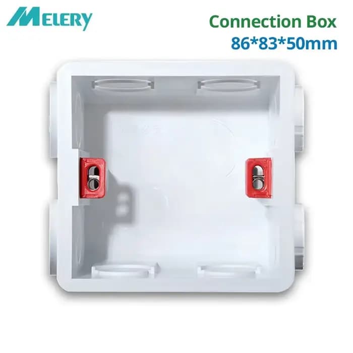 Boîtier de montage Melery pour interrupteur mural et prise 86*86mm