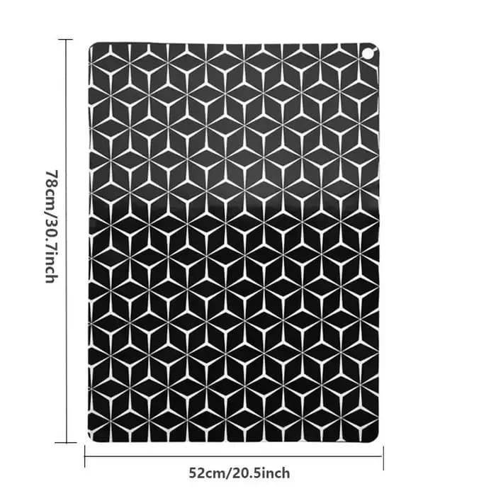 Tapis de protection pour table de cuisson à induction - Coussin en silicone en fibre de verre
