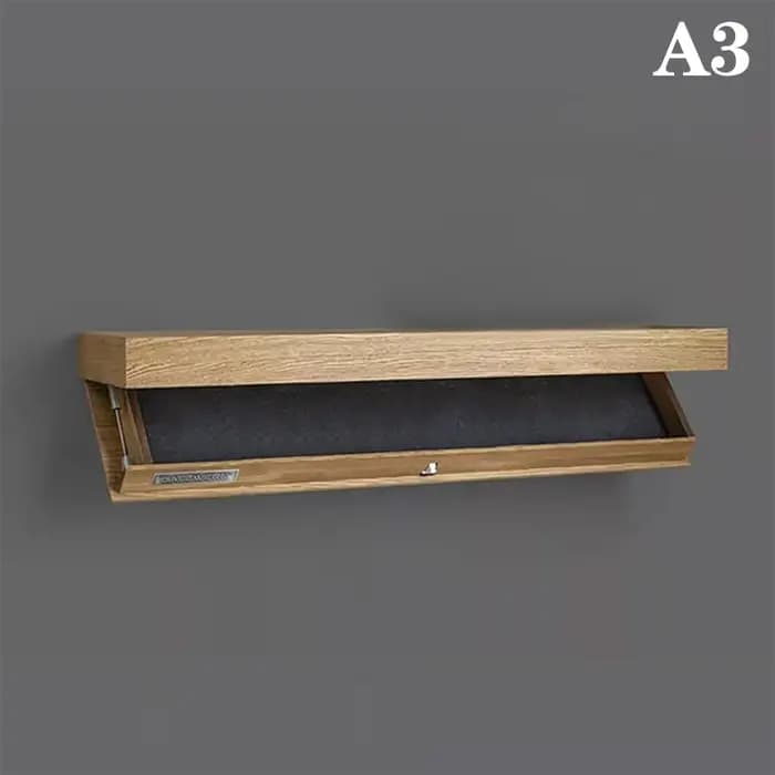 Étagère design de couleur unie avec compartiment Secret