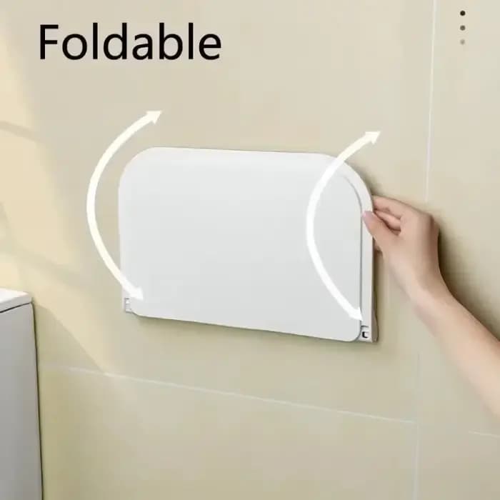Étagère murale pliable sans poinçon