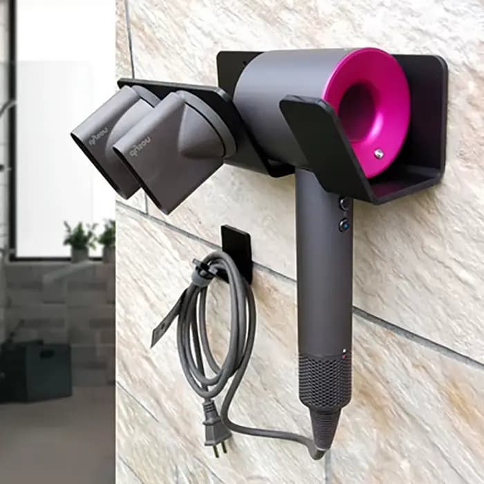 Support de rangement pour sèche-cheveux Dyson Airwrap, étagère de rangement pour salle de bain, orga