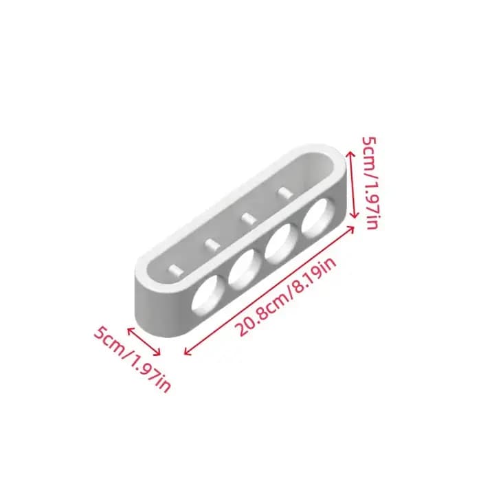 Support pour brosse à dents électrique - Peut contenir 4 brosses
