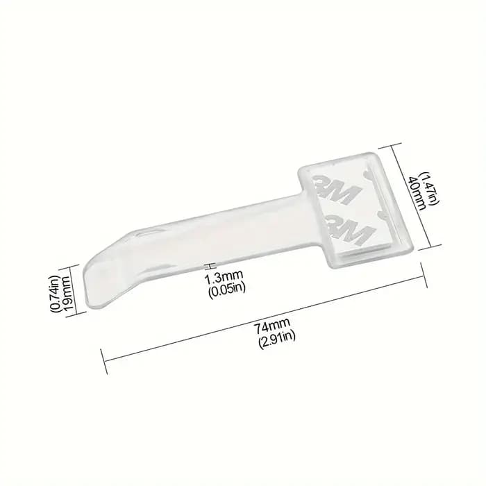 Porte-billets de voiture transparent multifonctionnel - support pour tickets de stationnement