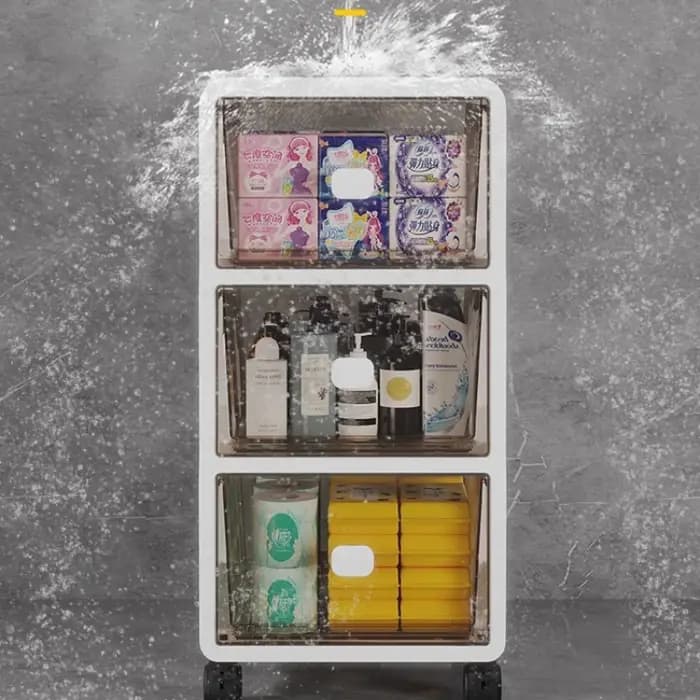 Armoire de rangement de salle de bain ABS écologique