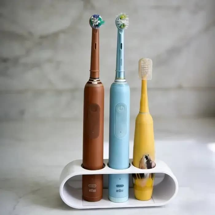 Support pour brosses à dents électriques - Peut contenir 3