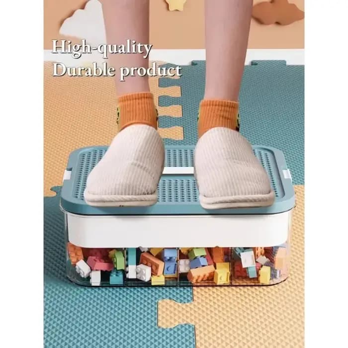 Boîte de rangement de blocs de construction empilables