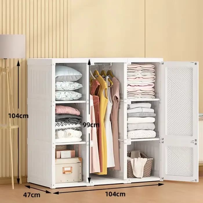 Organisateur de rangement pour placard de chambre