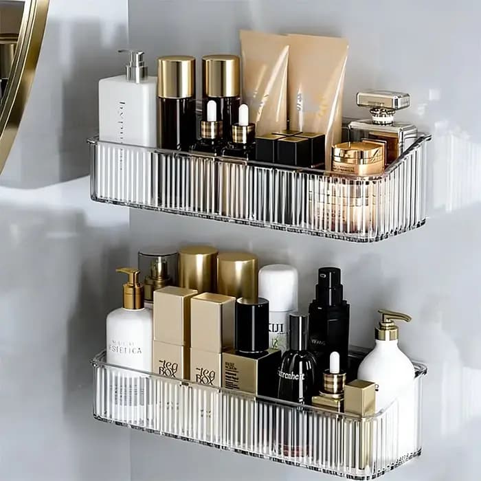 Étagère d'angle pour gel douche