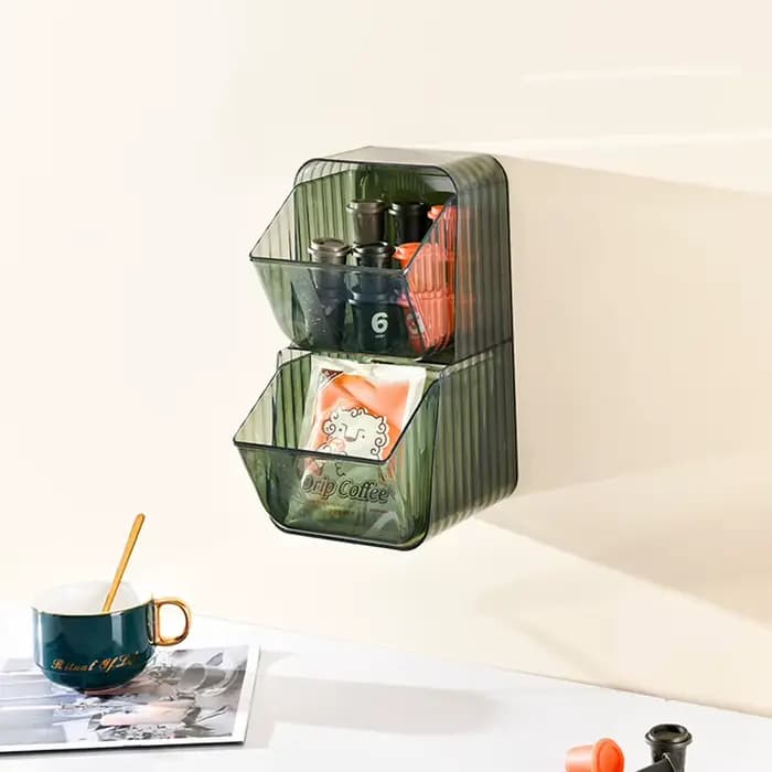 Boîte porte-capsules de café